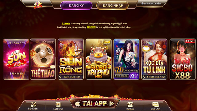 Kho game đồ sộ tại Link tải Sunwin chính thức